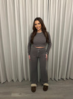 CHOCOLATE STRIPED SET