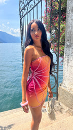 SUNSET HANDBEADED MINI