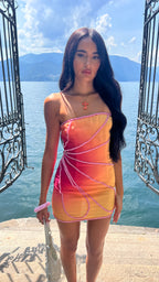 SUNSET HANDBEADED MINI